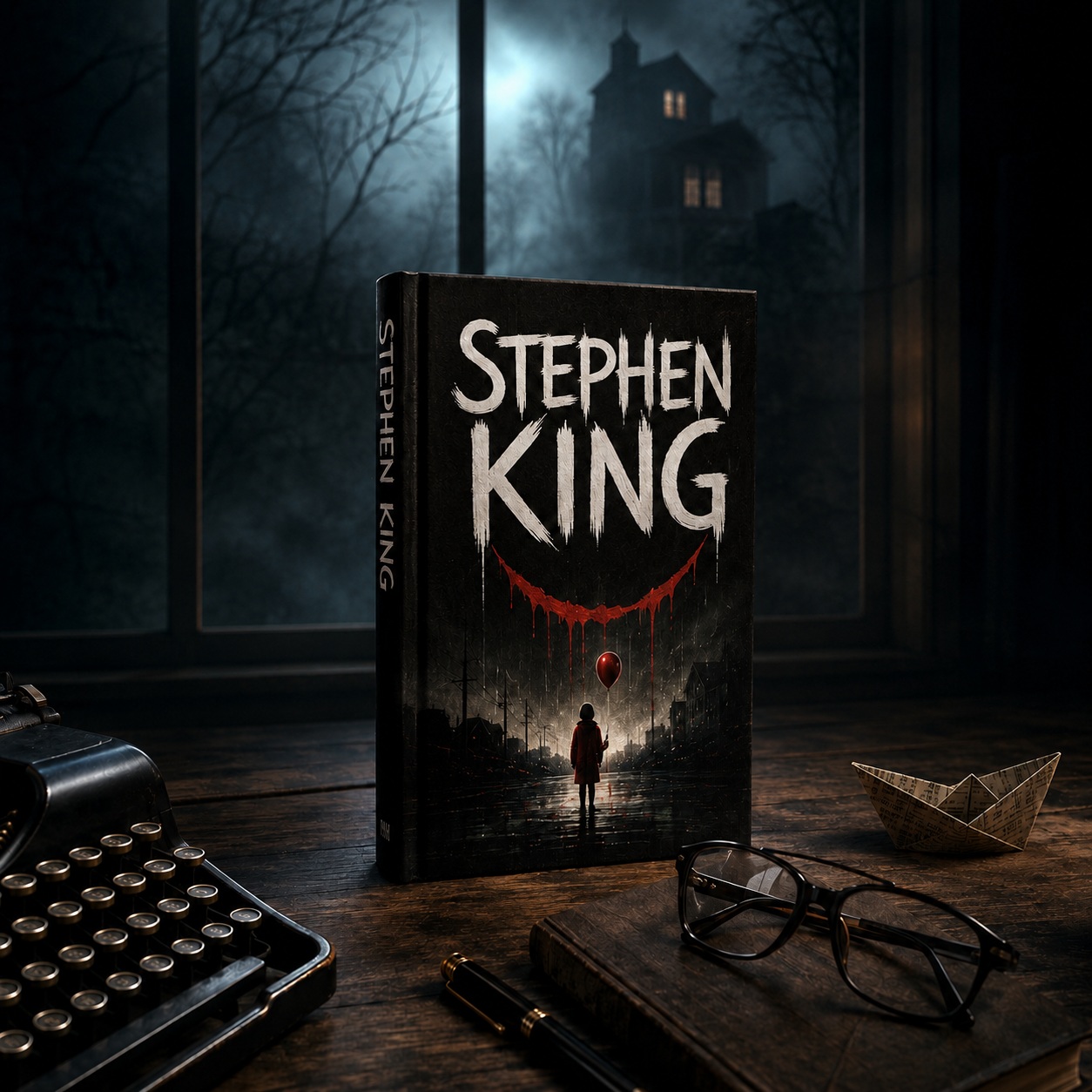 Stephen Kings in düsterer Atmosphäre